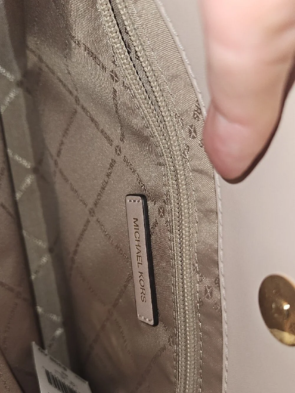 Michael Kors Blush Pink Saffiano Leather Satchel with Matching Wallet